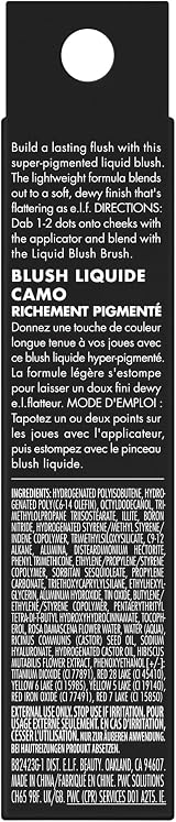 e.l.f. Camo Liquid Blush Pinky Promise Long-Lasting Vegan Cruelty-Free view 6