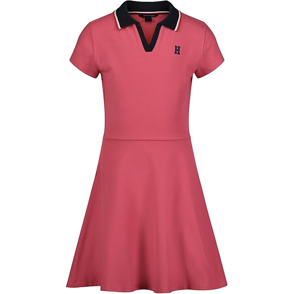 Amazon.com: Ralph Lauren Polo Girls Stretch Mesh Dress Navy