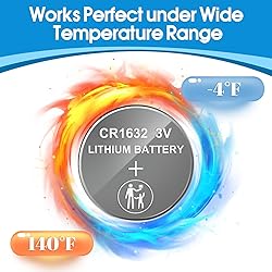 CR1632 Lithium Battery 3V Button Coin Cell