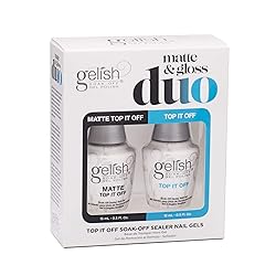 Gelish Matte & Gloss Duo Top It Off Soak Off Gel