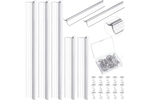 Moxweyeni Slipcover 55 Pieces (Clear) for Couch, Sectional, Sofa, Armchairs - Tuck Grips, Couch Covers Inserts, Bed Skirt Pins Hold Slipcovers, Decorate