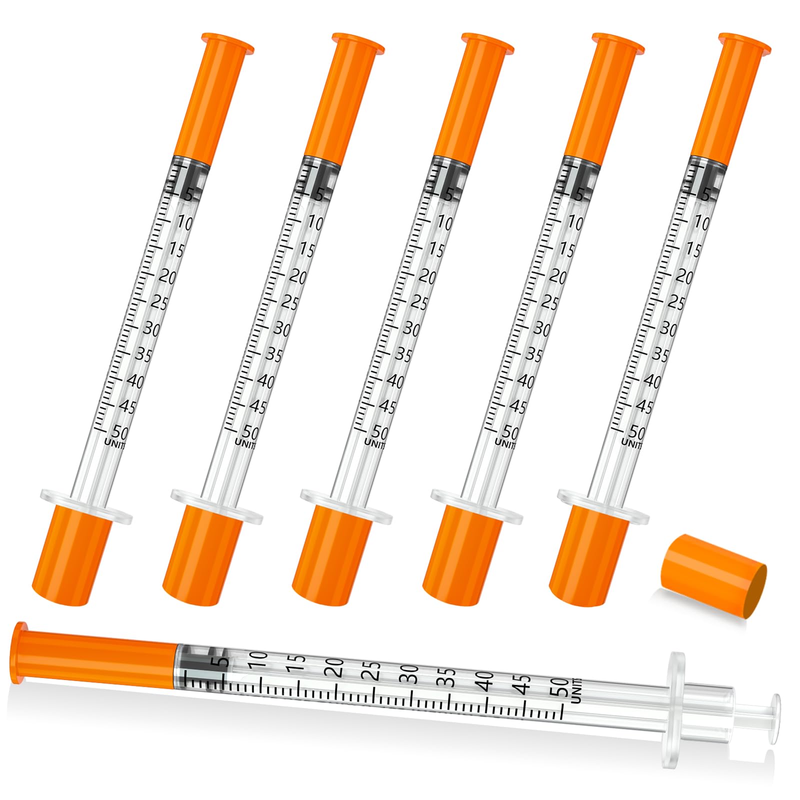 Photo 1 of 0.5mL Syringe 30G 5/16 Inch 8mm, Individually Wrapped, Pack of 100