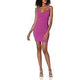 Speechless Womens Sleeveless Cowlneck Bodycon Party Dress
