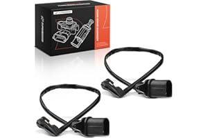 A-Premium Disc Brake Pad Wear Sensors Compatible with Audi A4/A4 Quattro A5/A5 Quattro A6 Quattro allroad Q5 S5 Front Side 2-