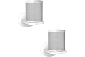 HomeMount Wall Mount for Sonos One and Echo Spot - Space Saving Smart Home Wall Stand Holder Shelf Compatible With Sonos One 