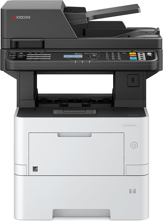 Kyocera Ecosys M3145dn Black/White Multifunction Laser Printer. Allin
