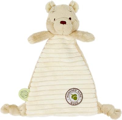 Rainbow Designs Winnie the Pooh Hundred Acre Wood Baby Comfort Blanket 25cm