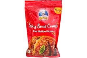 Chef Merito Breading HOT Seasoning 8 oz | Spicy Crispy Coating | Ideal for Fried Chicken, Seafood & Vegetables | Authentic Latin Flavor Since 1985