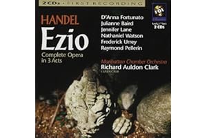 Handel - Ezio / Fortunato · Baird · Lane · N. Watson · Urrey · Pellerin · Manhattan CO · R.A. Clark