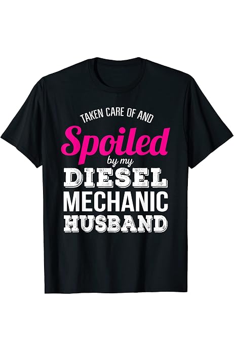 diesel mechanic wife shirt
