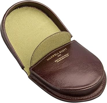 mens leather coin purse personalised