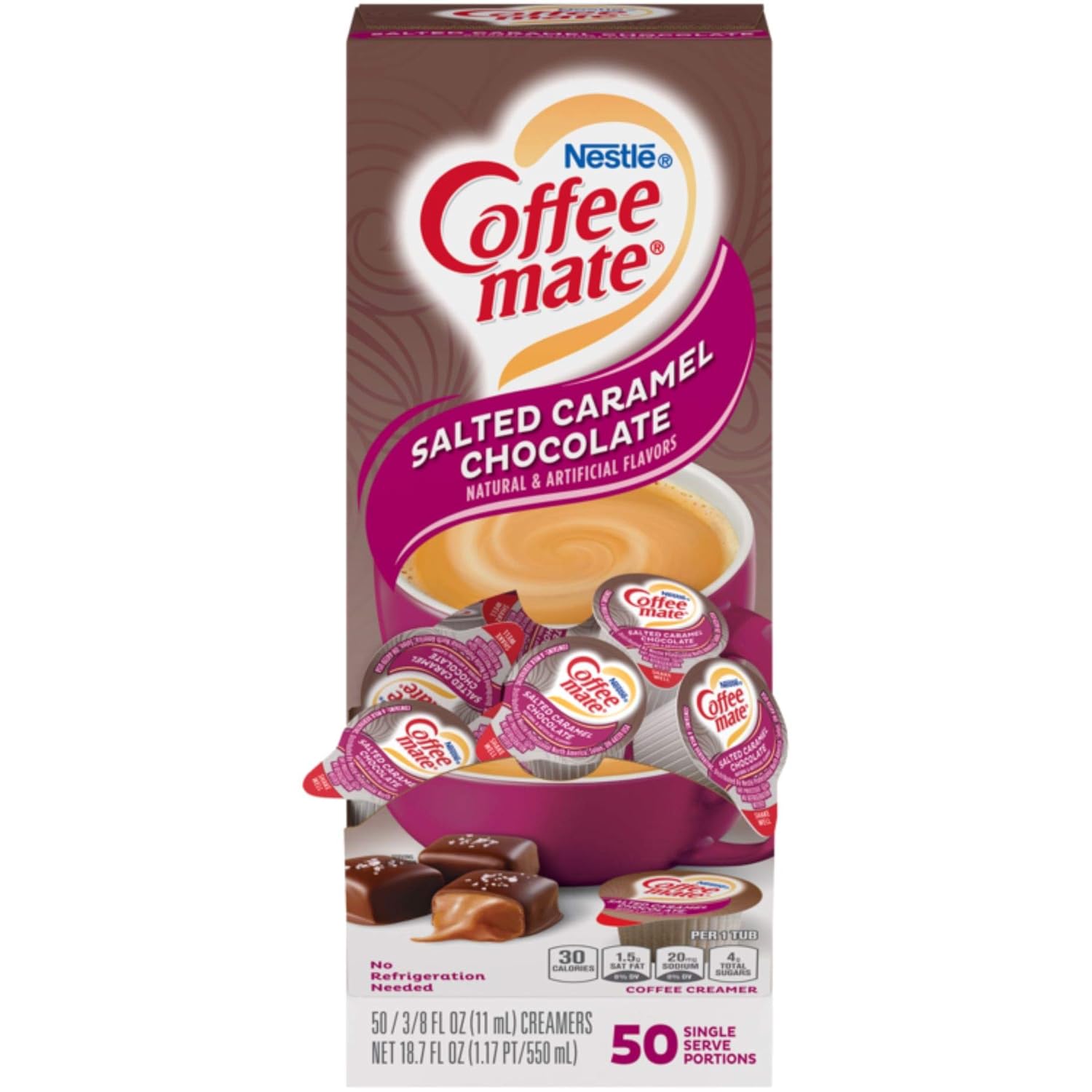 Nestle Coffee mate Coffee Creamer, Salted Caramel Chocolate