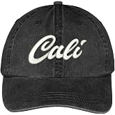 Trendy Apparel Shop Cali Embroidered Soft Crown Cotton Adjustable Cap