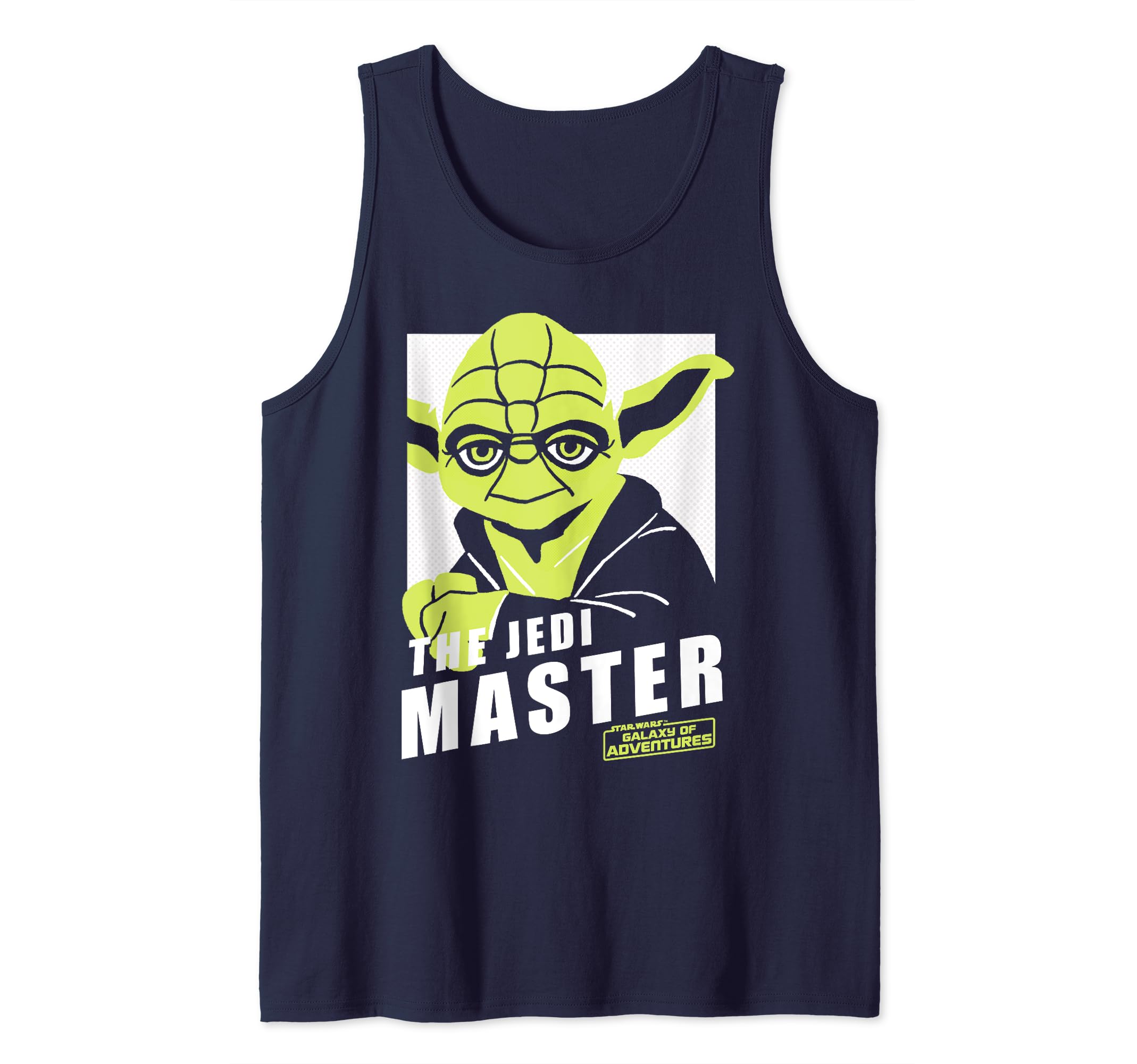 Star Wars Galaxy Of Adventures Yoda The Jedi Master Tank Top