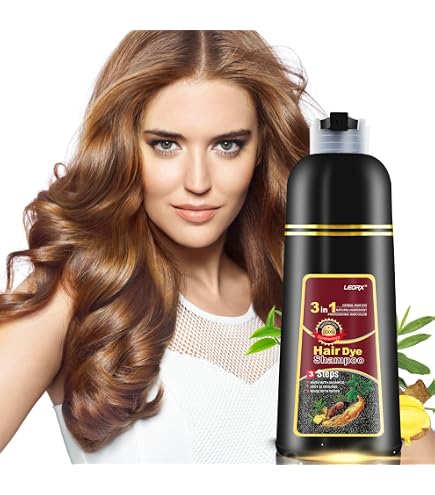 Amazon.com : Super Lash Mei du 3-in-1 Hair Dye Shampoo, 500ml