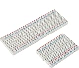 HUAREW Breadboard and Jumper Wires Kit 830/400 Tie Points 120 Wires view 2