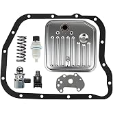 BGQG Transmission Solenoid Kit Governor Pressure Sensor Filter Gasket Compatible with Dodge Ram 1500 2500 3500 Dakota Durango 2001-2009 for Jeep Grand Cherokee 2001-2004 Replace 42RE 44RE 46RE 47/48RE