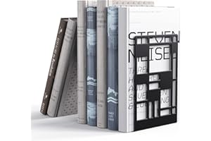 SHIKAMAN Bookends,Book Ends for Heavy Books,Bookends for Heavy Books