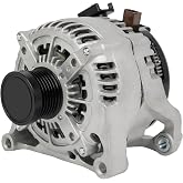 SCITOO 14203 Alternator 12V 170A fit for BMW for 228i 2.0L 2014-2016 | for BMW for 228i xDrive 2.0L 2015-2016|for BMW for 320i 2.0L 13-18|New Alternator|CW 6 Groove Pulley|14203N;116220