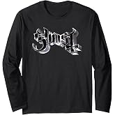 Ghost Skeleta Chrome Logo Long Sleeve T-Shirt