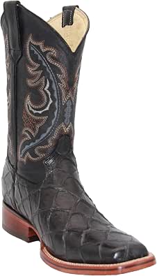 Amazon.com: Western Shops - Botas vaqueras de piel con estampado de peces  pirarucu : Ropa, Zapatos y Joyería