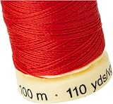 Gütermann Sew All Polyester Thread Bright Red 0364 100 m view 3