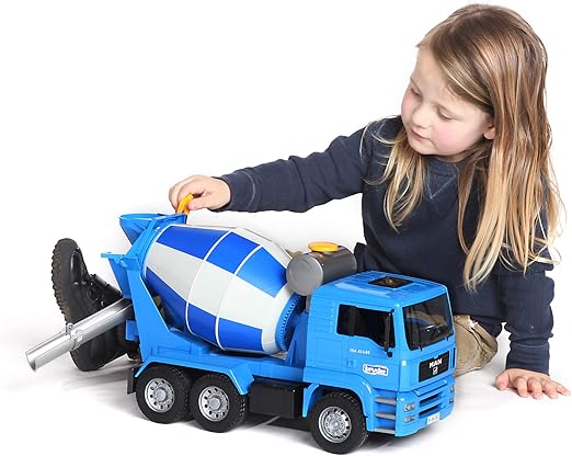 bruder toys cement mixer truck