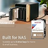 Toshiba 10TB N300 NAS Internal Hard Drive 3.5 Inch SATA HDD HDWG480UZSVA view 2