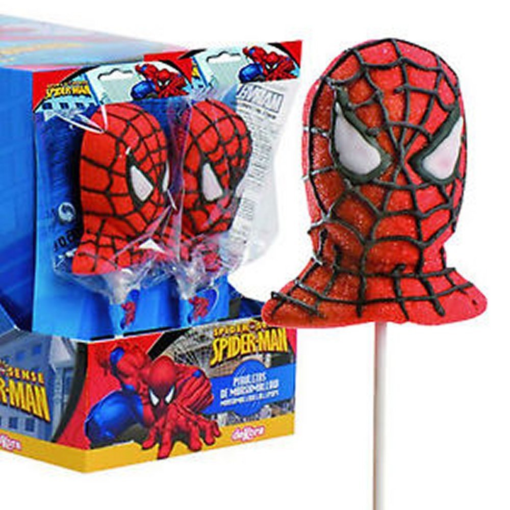 Spiderman MarshmallowLollipop, Inhalt 42 g Amazon.de Küche & Haushalt