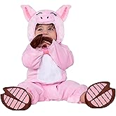 Spooktacular Creations Halloween Pink Baby Pig Costume Pig Costume Toddler for Kids Infant Halloween Farm Dress Up Party