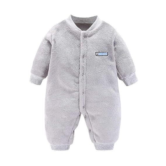 baby boy fleece romper