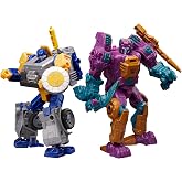 Transformers Age of The Primes Wreck &lsquo;n Doom Collection Fisitron and Carnivac 5.5-inch Converting Action Figure 2-Pack, Robot Toys, Ages 8+ (Amazon Exclusive)