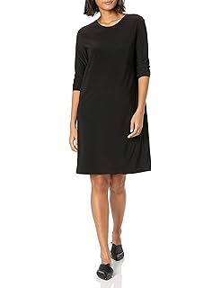 long sleeve black dress amazon