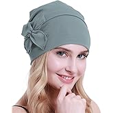 osvyo Cotton Chemo Turbans Headwear Beanie Hat Cap for Women Cancer Patient Hairloss