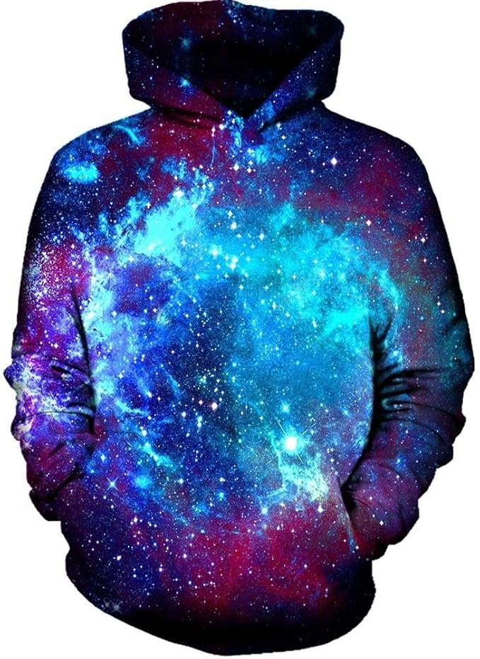 galaxy paint bucket hoodie