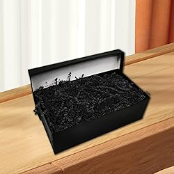 Tisspoms 2LB Black Crinkle Cut Paper Shred