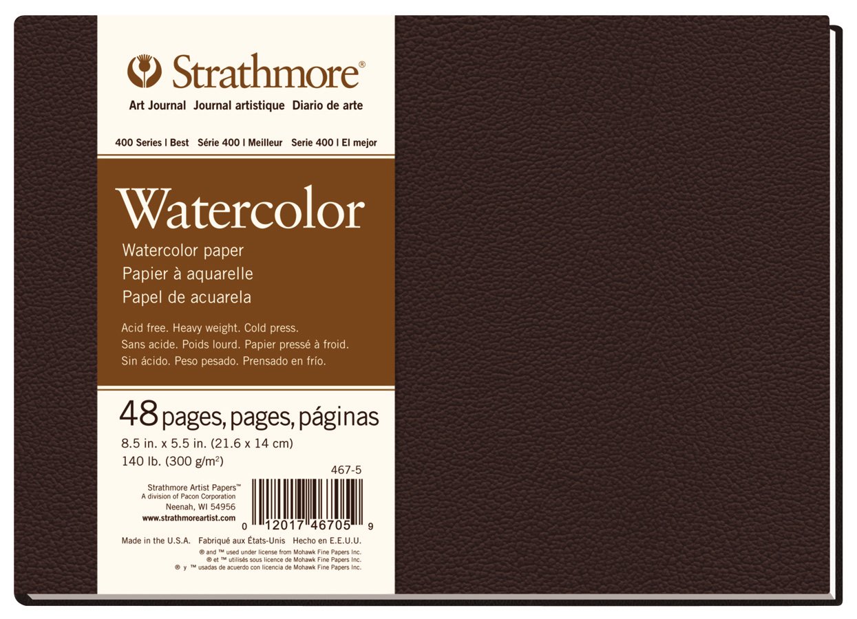 Strathmore 400 Watercolor Journal 8.5X5.5