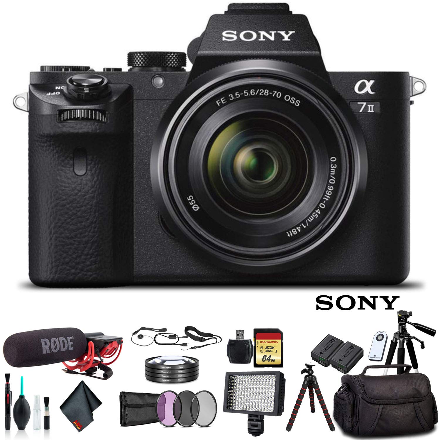 Sony Alpha a7 II Mirrorless Camera +FE 28-70mm f/3.5-5.6 OSS