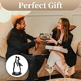 Sziqiqi Cast Iron Kissing Couple Statue Modern Romantic Figurine Gift view 7