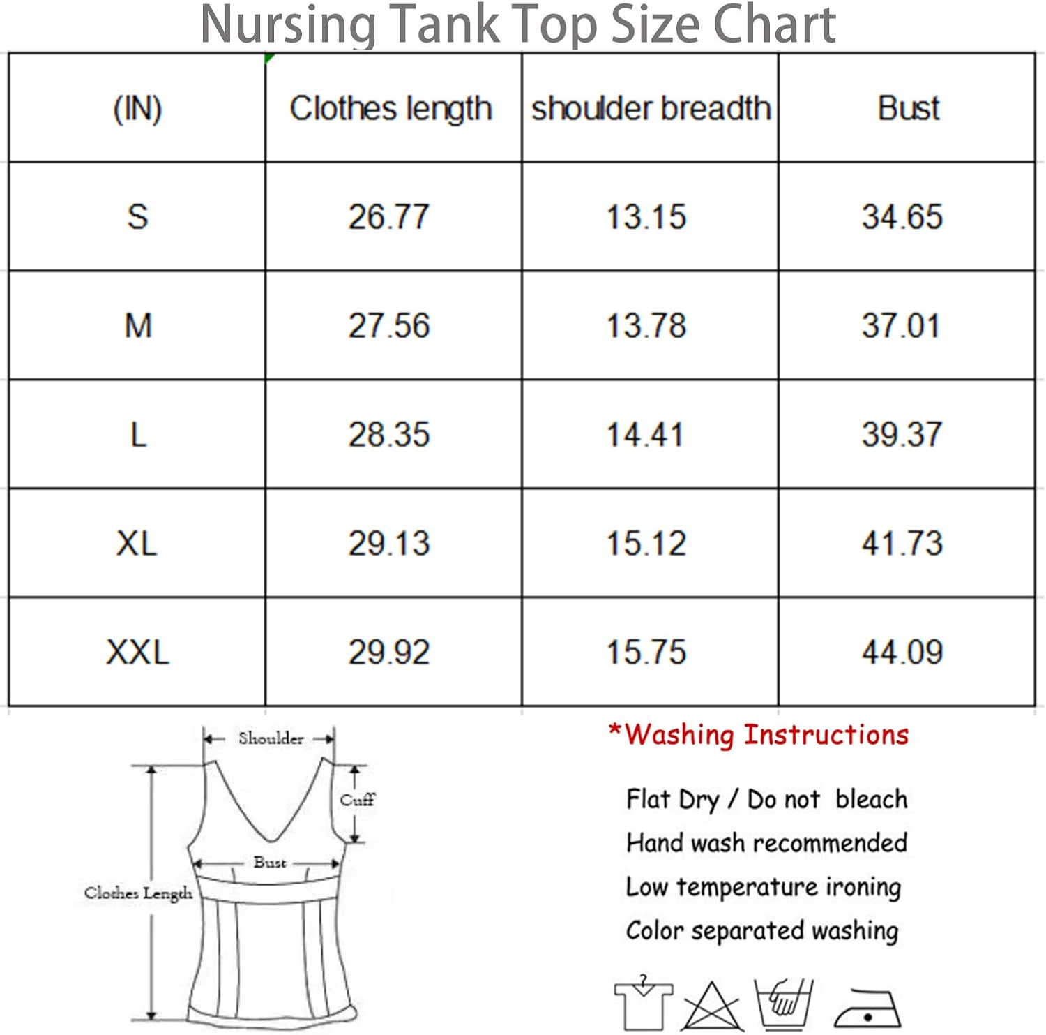 Bearsland Women's Maternity Nursing Tank Tops Sleeveless Scoop Neck Breastfeeding Shirt Pregnancy Clothes at  Women’s Clothing store