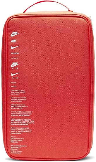 nike orange shoe bag