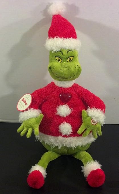 grinch light up heart