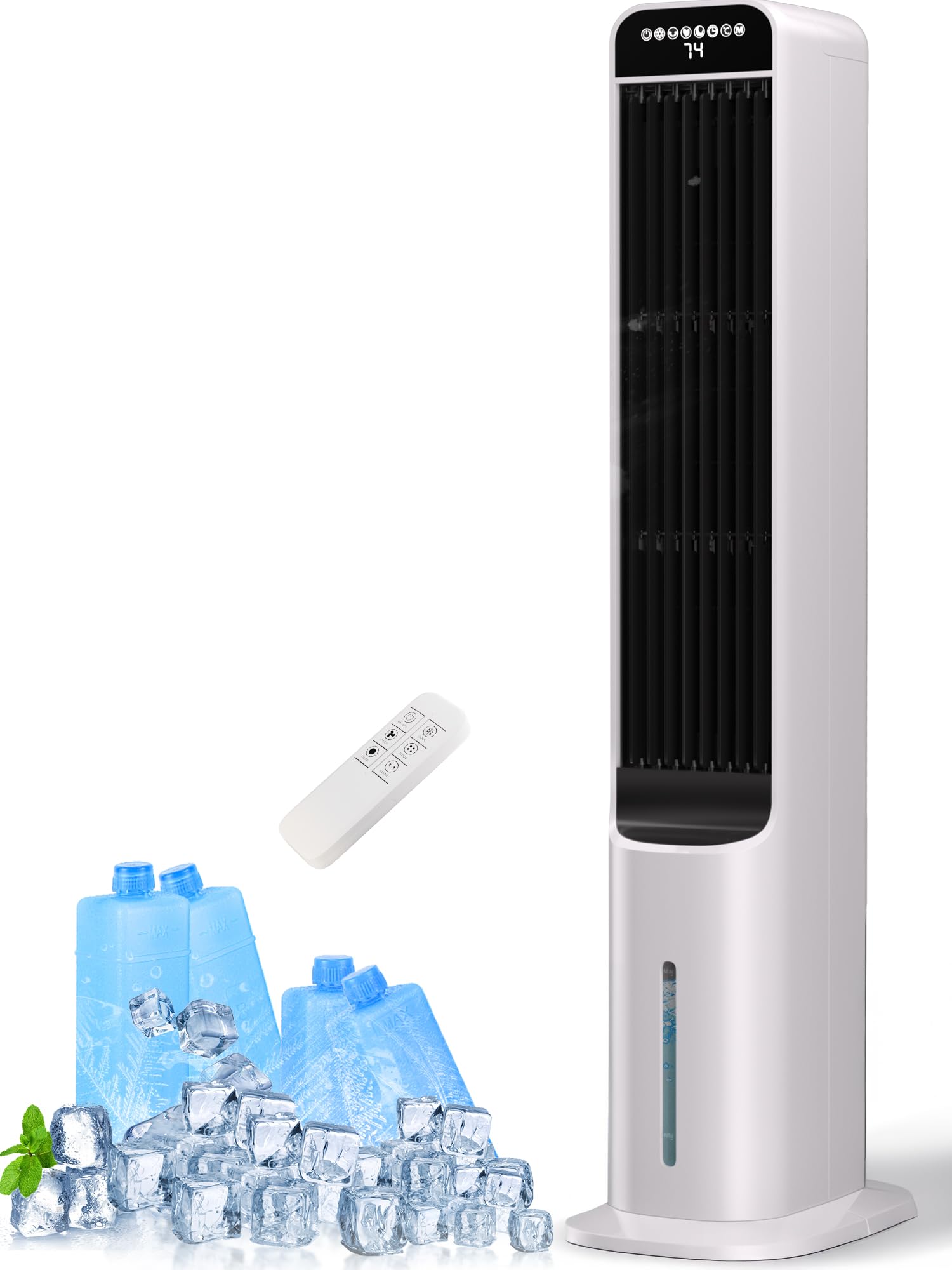 Uthfy 41 Inch Cooling Fans That Blow Cold Air, Portable Evaporative Air ...