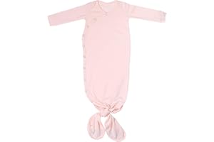 Copper Pearl Newborn Knotted Gown Blush, 0.3 gram, Baby
