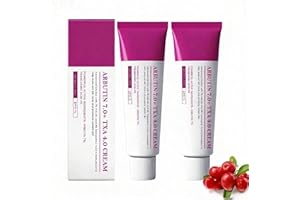Arbutin 7% + Tranexamic Acid 4% Cream, Face Cream for Dark Spots, with Niacinamide and Glutathione, Freckle, Blemishes, Pigme