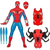 Marvel Spider-Man Thwip Blast Spider-Man Action Figure with Accessories, 11-Inch-Scale Super Hero Toys for Kids Ages 4 and Up
