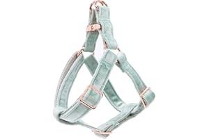 ARING PET Dog Halter Harness, Velvet Dog Harness, No Pull Dog Halter Harness, Adjustable Heavy Duty Dog Harness for Small Medium Large Dogs