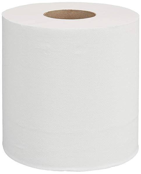 AMAZONCOMMERCIAL 2-PLY SOFT, ABSORBENT CENTERPULL PAPER TOWELS COMPATIBLE...