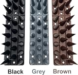 S4U Fence Wall Spikes 12pc Anti-Climb Deterrent Brown 44.3cm 5.3m-15.9m view 9