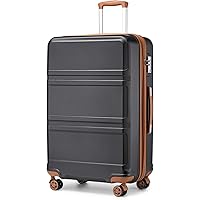 Amazon.com | Kono Expandable 28 Inch Large Checked Luggage: ABS+PC